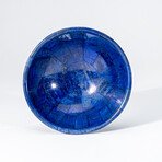 Genuine Polished Lapis Lazuli Round Bowl