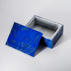 Genuine Polished Lapis Lazuli Jewelry Box v.2
