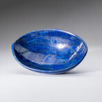Genuine Polished Lapis Lazuli Oval Bowl