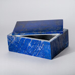 Genuine Polished Lapis Lazuli Jewelry Box v.2
