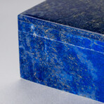 Genuine Polished Lapis Lazuli Jewelry Box // 378.4g