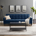 James 85" Sofa Bed with Storage (Beige)