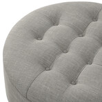 Elizabeth Storage Ottoman (Beige)