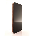 iPhone 14 Plus Wood Cover // Apple Cutout (Walnut)