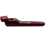 6" American Made Exotic Hardwood Smoking Pipe + Swivel Lid (Bocote)