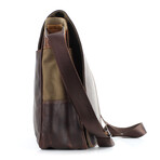 American Bison // Kara Leather Full Size Messenger // Brown