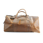 American Bison // Deluxe Travel Duffel // Brown