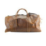 American Bison // Deluxe Travel Duffel // Brown