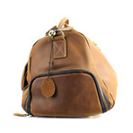 American Bison // Travel Duffel // Brown