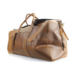 American Bison // Deluxe Travel Duffel // Brown