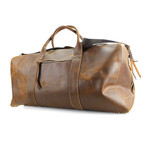American Bison // Deluxe Travel Duffel // Brown