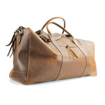American Bison // Deluxe Travel Duffel // Brown