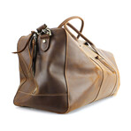 American Bison // Deluxe Travel Duffel // Brown