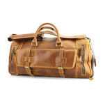 American Bison // Travel Duffel // Brown