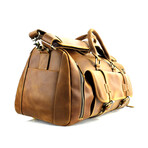 American Bison // Travel Duffel // Brown