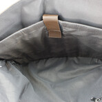 American Bison // Kara Leather Full Size Messenger // Brown