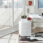 Floyd File Cabinet (White)
