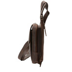 American Bison // Chest Messenger Bag // Brown