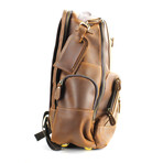 American Bison // Travel Backpack // Brown