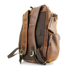 American Bison // Travel Backpack // Brown