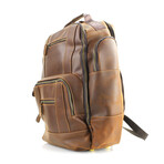 American Bison // Travel Backpack // Brown