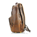 American Bison // Travel Backpack // Brown