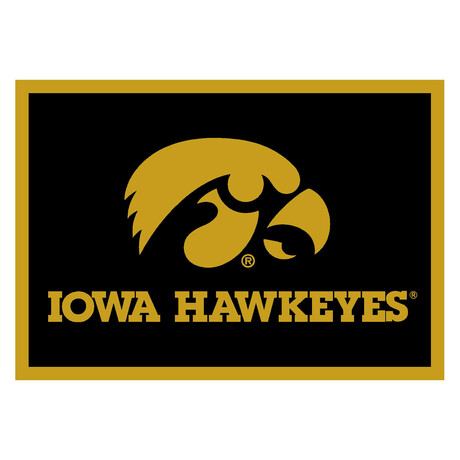 University Of Iowa // Team Spirit Rug