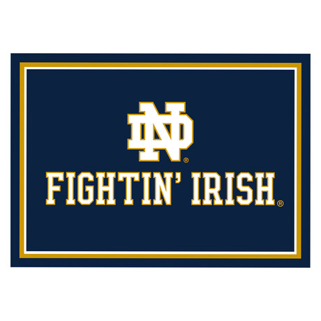 University of Notre Dame Fighting Irish // Team Spirit Rug