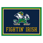 University of Notre Dame Leprechaun // Team Spirit Rug