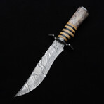 Damascus Bowie Knife // 25