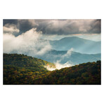 Blue Ridge Parkway Wall Mural (104"W x 104"H)