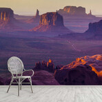 The Hunt's Mesa Wall Mural (104"W x 104"H)