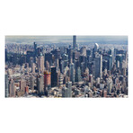 New York City from Above Wall Mural (104"W x 104"H)