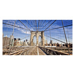 Brooklyn Bridge Wall Mural (104"W x 104"H)