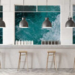 Whirlpool Wall Mural (104"W x 104"H)