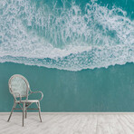 Ocean Escape Wall Mural (104"W x 104"H)