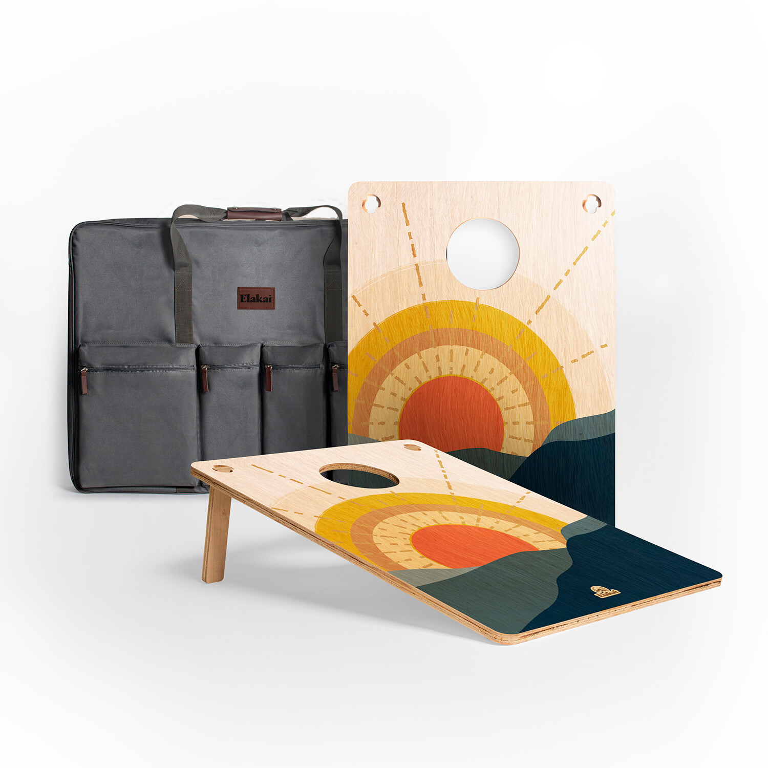 Elakai Premium Plywood Weekender H6 Cornhole Pong