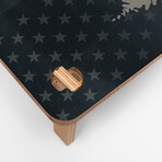 1-Hole Weekender Travel Cornhole Boards // American Sasquatch // Set of 2