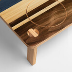 6-Hole Weekender Travel Cornhole Boards // Striped // Set of 2