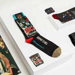 Official AC/DC Pack // 3 Pairs (Medium)