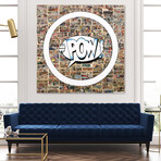 Smoke Circus I (72"W x 72"H x 1.5"D)