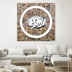 Smoke Circus I (72"W x 72"H x 1.5"D)