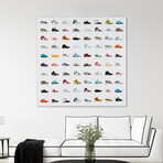 Life Is Short Buy The Shoes (84"W x 84"H x 1.5"D)