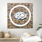 Smoke Circus I (72"W x 72"H x 1.5"D)