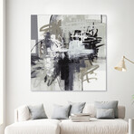 Loud Mouth (54"W x 54"H x 1.5"D)