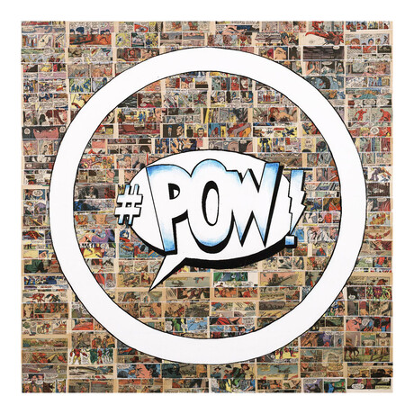 Smoke Circus I (72"W x 72"H x 1.5"D)