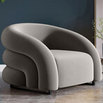 Unique Sofa // Charcoal Gray