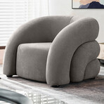 Unique Sofa // Charcoal Gray