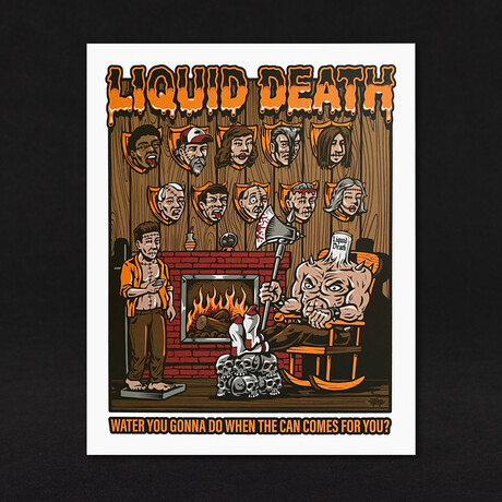 Death Cabin Poster // Multicolor