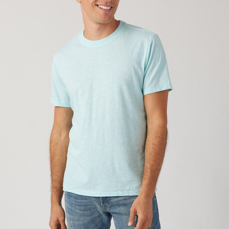 Essential Slub Crew // Light Blue (XS)